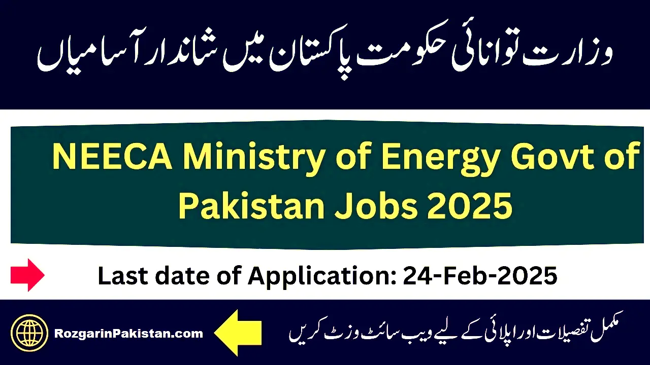 NEECA Islamabad Jobs 2025