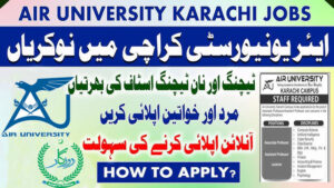 Air University Karachi Jobs 2025