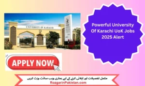 University of Karachi Jobs 2025