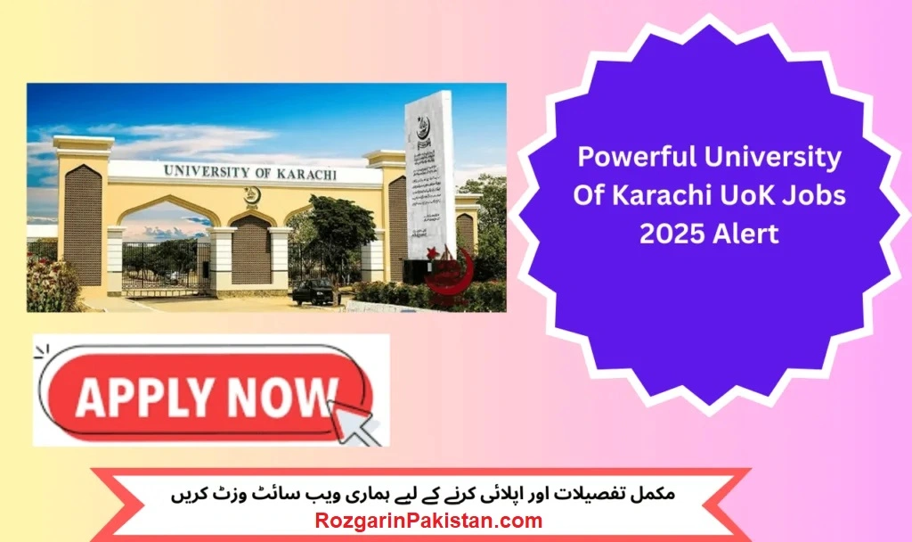 University of Karachi Jobs 2025