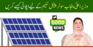 CM Punjab Solar Panel Scheme 2025