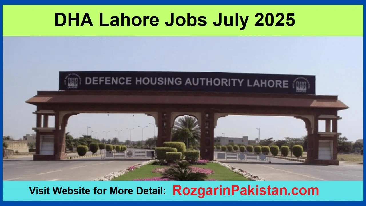 DHA Lahore Jobs 2025